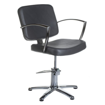 Fotel fryzjerski Dario szary BH-8163