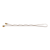 Wsuwki fryzjerskie do włosów 120 szt. E-57 5,6 cm złote