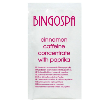 BINGOSPA NAJMOCNIEJSZY koncentrat cynamonowo - kofeinowy z papryką 10g