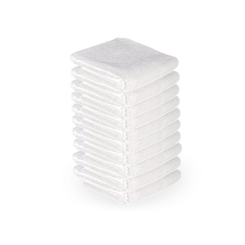 Ręcznik z microfibry 73 x 40 cm 10 szt. biały