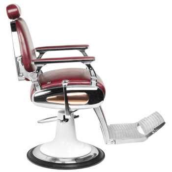 Gabbiano fotel barberski Moto Style bordowy